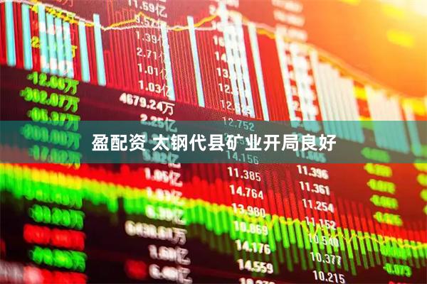 盈配资 太钢代县矿业开局良好